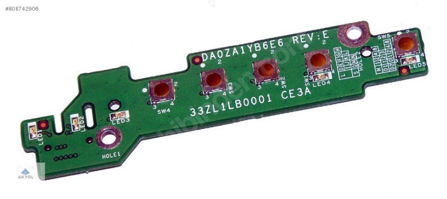 @ORIGINAL ACER 1690 Tetik Kartı Power Button Board DA0ZA1YB6E6